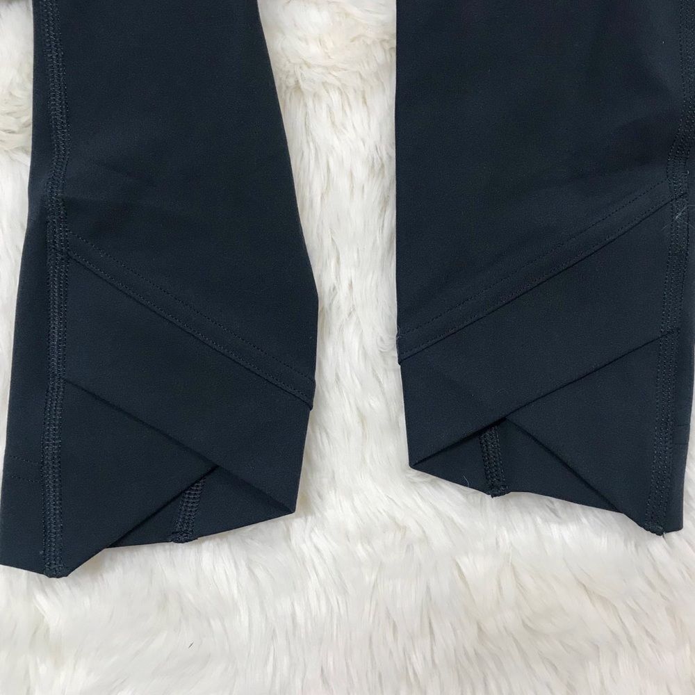 GYMSHARK Crossover Leggings Workout Running Gym Darkest Teal Size XS New - Picture 9 of 9